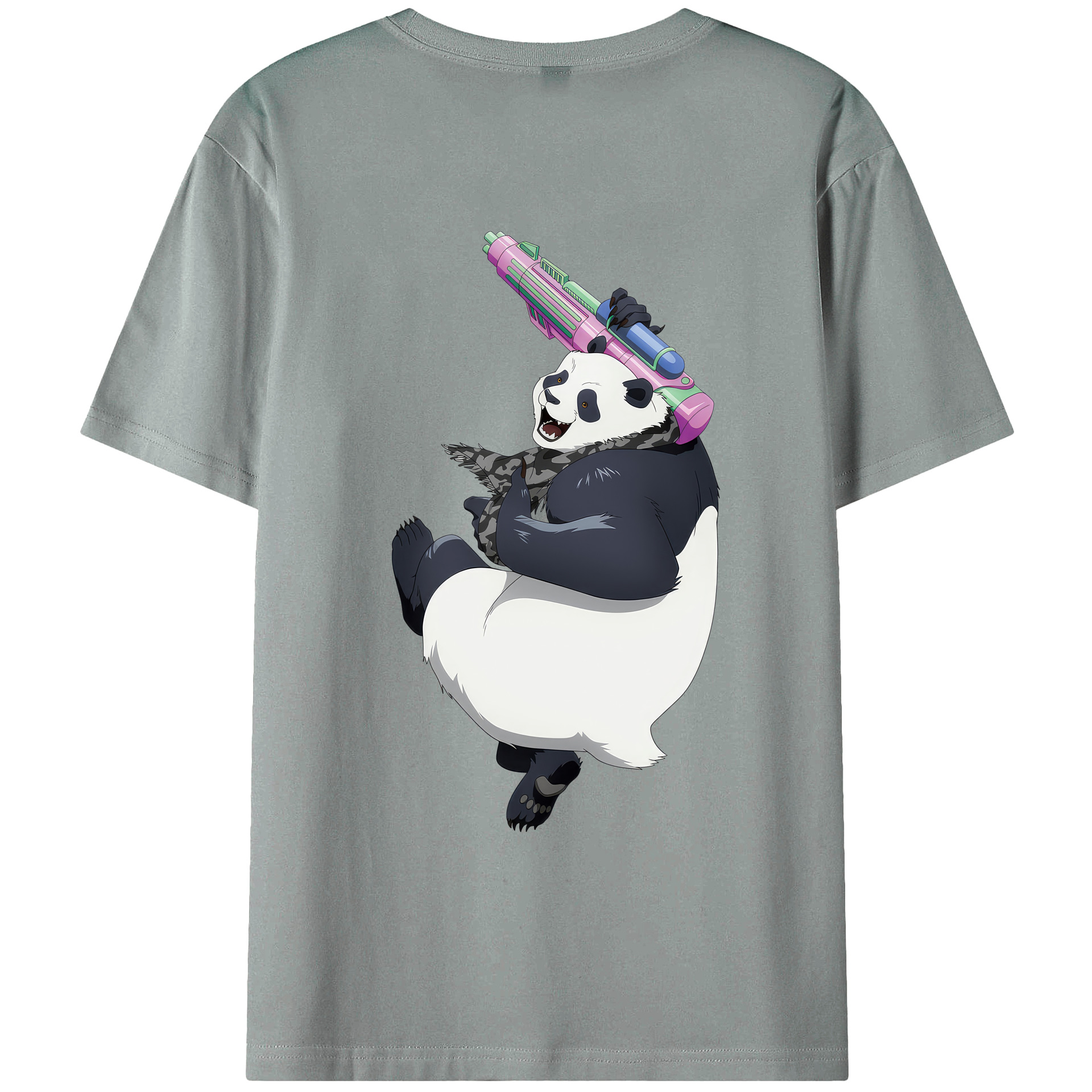 （画像用） 呪術廻戦 Jujutsu Kaisen 綿100％ メンズ半袖Tシャツ（バックプリント） 通気性